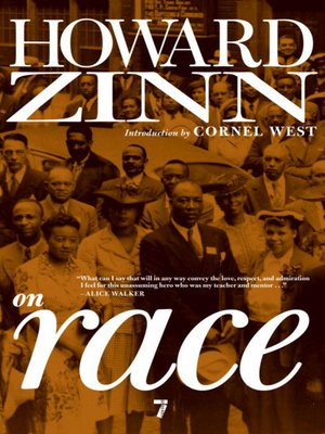 cover image of Howard Zinn on Race